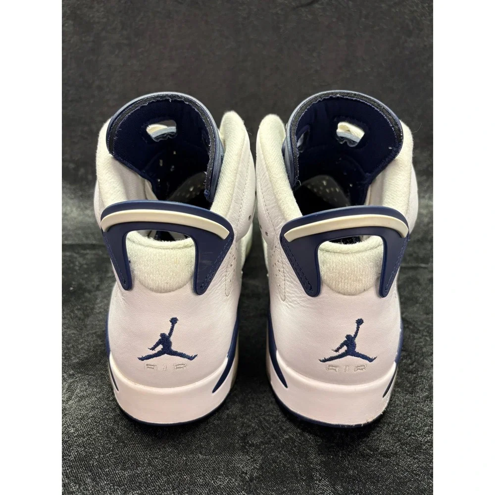 Air Jordan 6 Retro Midnight Navy 2022 White Blue Sneakers CT8529-141 Mens 11